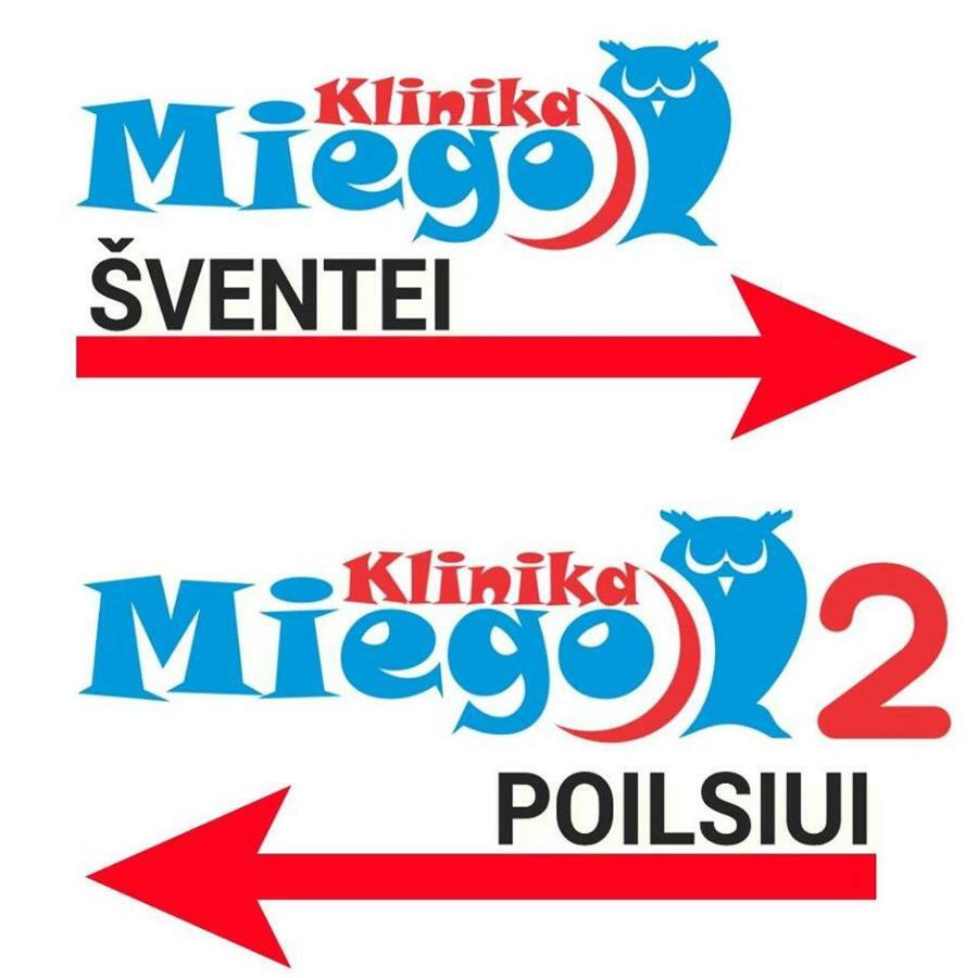 Miego Klinika 2 -Poilsiui Be Triuksmo Visa Para Kelme Exteriér fotografie
